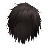 japanese vkei emo punk boy hair in ash brown