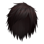 japanese vkei emo punk boy hair in ash red