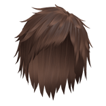 japanese vkei emo punk boy hair in brown