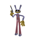 Jax From Amazing Digital Circus Guard With Toy Gun