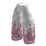 Jeans Putih Pink SCH