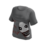 jeff the killer t-shirt gray