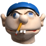 Jeffy Lazy Boy Head