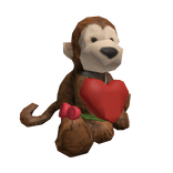 Jelly Valentine Monkey Headpet ♡