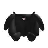 ♡ jellycat bunny top black