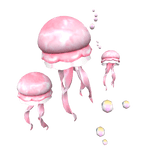 jellyfish bloom aura in pink