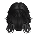 Jellyfish hair in Black