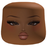 Jennifer Y2K Beauty Makeup Cheeks Head Brown Skin