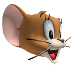 Jerry Mouse Head Tom & Jerry
