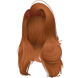 Jessica Ginger Elegant Glam Side Part Blowout Hair