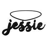 jessie necklace in black