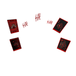 Jester Joker: Red Clown Magic Cards, 2.0