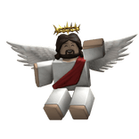 Jesus Happy Angel Buddy Saying Hi