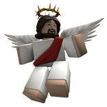 Jesus Happy Angel Tilted Buddy