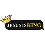 Jesus is KING crown text