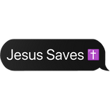 jesus saves text