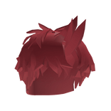 Jiji Hair – Spiky Red Anime Hair