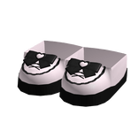 jirai kei doll bow sneakers pink black