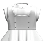 jirai kei school uniform in white