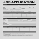 job application
