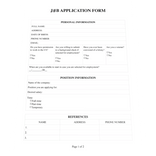 ✅Job application✅