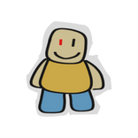 John Doe Sticker Pin (Left)