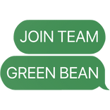 join team green bean grow a garden jandel text