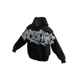 JONCLOTHING Chrome Graffiti Streetwear Hoodie