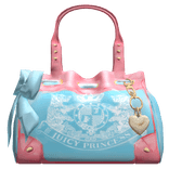 Juicy 2000s Mcbling Vintage Purse | Blue Pink