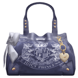 Juicy 2000s Mcbling Vintage Purse | Navy
