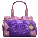 Juicy 2000s Mcbling Vintage Purse | Purple
