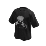 Jujutsu Black Wash Oversized Shirt