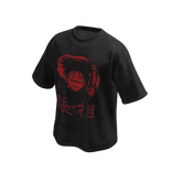 Jujutsu Black Wash Oversized Shirt