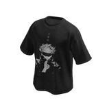 Jujutsu Black Wash Oversized Shirt