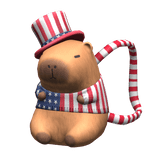 July 4th Capybara Backpack 3.0