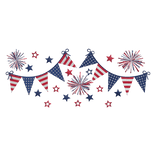 July 4th Confetti Aura