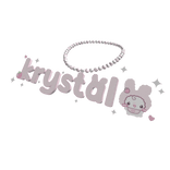 jumbo necklace krystal