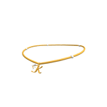K initial necklace