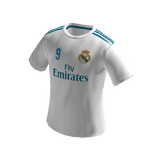 ⚽ Karim Benzema - Real Madrid 17/18 Home T-Shirt
