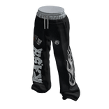 [KASH LIMIT] Y2k Baggy Double Waisted Sweatpants