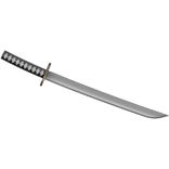 Katana Cartoon Anime Trendy Sword Outlined White