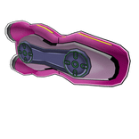 Kawa Pink Rat's Hoverboard [SIDE/WAIST] 