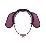 Kawai Rabbit Headband (Black&Pink)