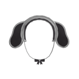 Kawai Rabbit Headband (White&Black)