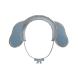Kawai Rabbit Headband (White&Blue)