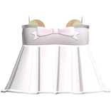 kawaii adorable brown kuma dress in pink w bow <3