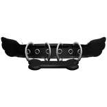 Kawaii Angel Puppy Cute Collar in Black 𖹭 .ᐟ