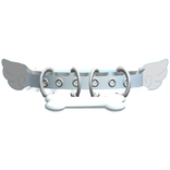 Kawaii Angel Puppy Cute Collar Pastel Blue 𖹭 .ᐟ