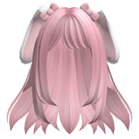 ♡ Kawaii Anime Bunny Hair (Pink)