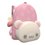Kawaii Bear Backpack with charms